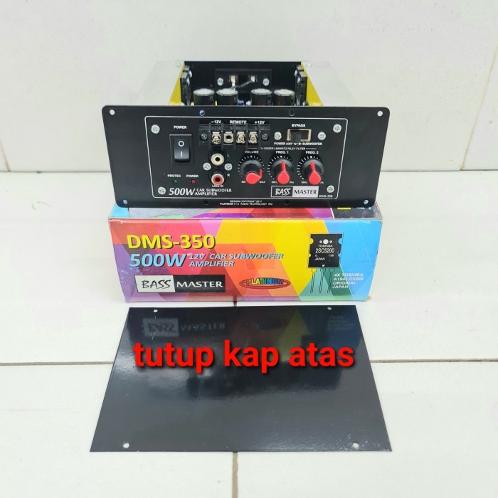 Termurah Power Monoblok Subwoofer Dms 350 Super Bass 500 Watt