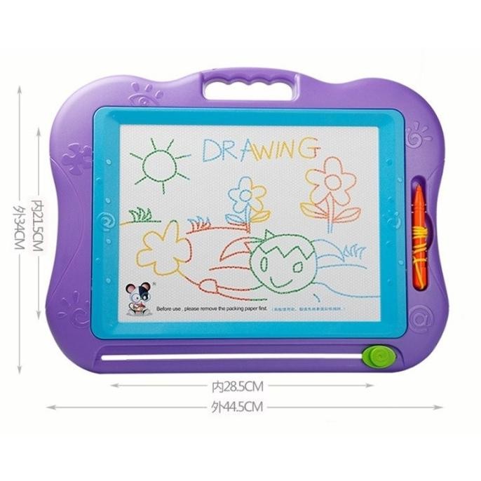 

BEBAS ONGKIR - Drawing Board Size Besar- Papan tulis Magnetic 40x30CM