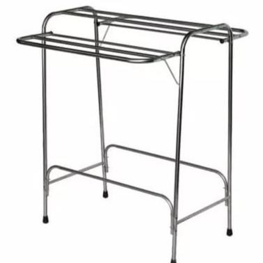 Jemuran Handuk Jumbo Sayap Nickel Chrome Stainless Rak Jemuran Handuk