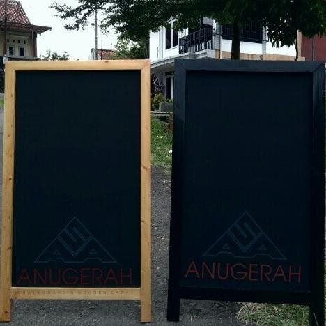 

BEBAS ONGKIR - Worth it!!! chalkboard menu 50*80cm standing papan tulis kapur