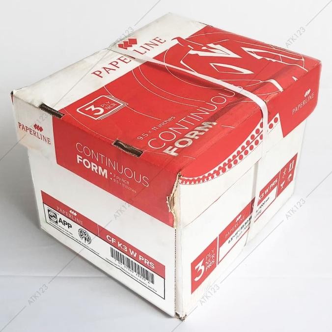 

BEBAS ONGKIR - Continuous Form Paperline 3 Ply Warna 9 1/2 x 11 in (K3 W PRS)