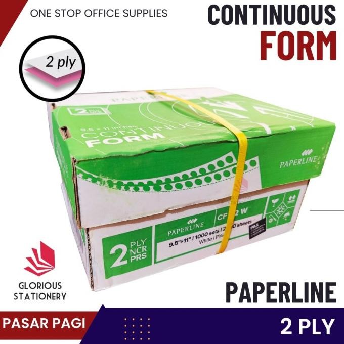 

TERLARIS - Kertas Continuous Form 9.5 x 11" 2ply - Paperline