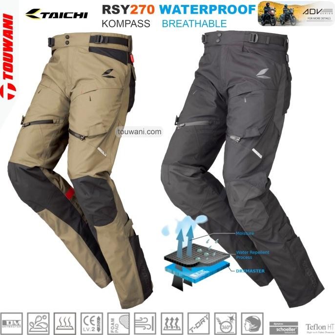 Celana RS Taichi RSY270 Kompass Dry Master Waterproof Breathable