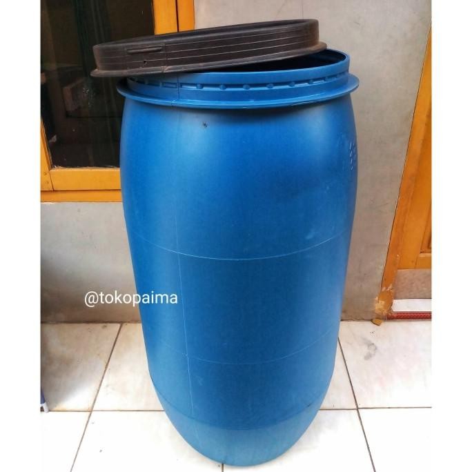 Tong/ Drum Air/ Drum Sampah/ Drum Plastik 150 Liter (baru)