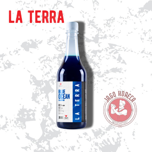 

La Terra Syrup Blue Ocean 750ml l Sirup Minuman