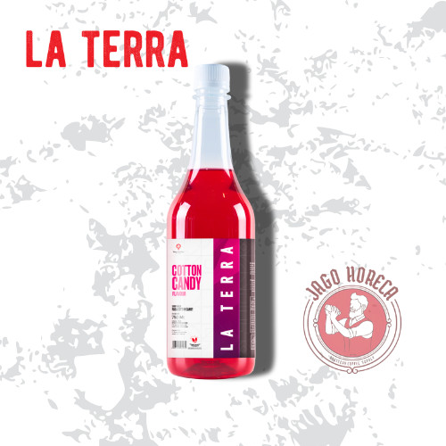 

La Terra Syrup Cotton Candy 750ml l Sirup Minuman