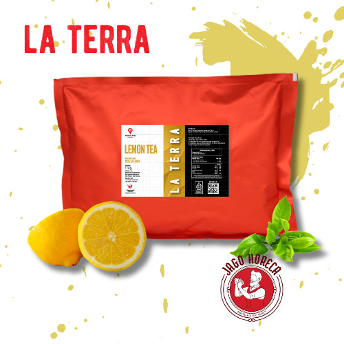 

La Terra Tea Powder Lemon Tea 1000gr l Bubuk Minuman