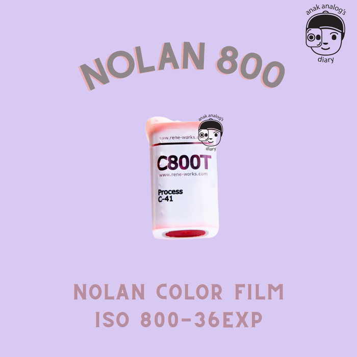 Nolan 800 Roll Film 135mm ISO 800 Color Film 36exp