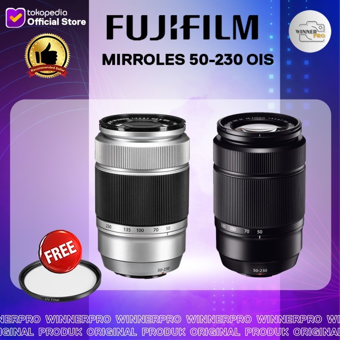 LENSA FUJIFILM MIRROLES 50-230 OIS