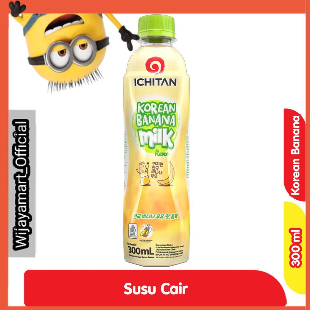 

Ichitan Susu Cair Pisang Korea 300 ml