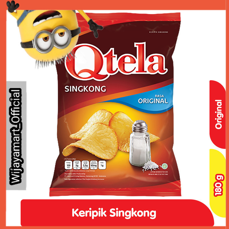 

Qtela Keripik Singkong Original 180 g