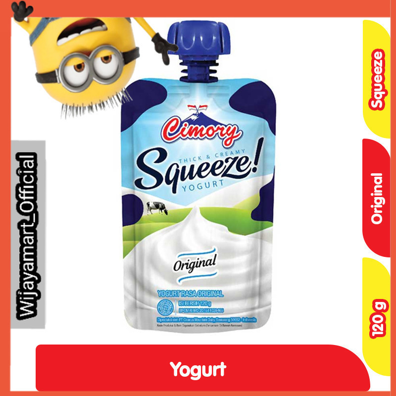 

Cimory Yogurt Squeeze Original 120 g
