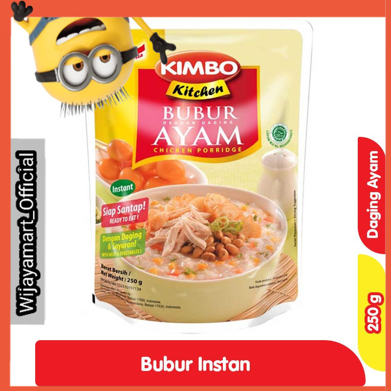 

Kimbo Kitchen Bubur Ayam Pouch 250 g