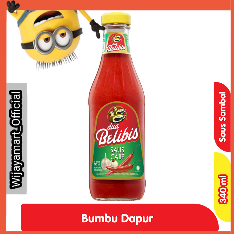 

Dua Belibis Saus Cabe Botol 340 ml