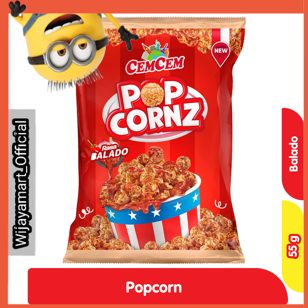 

CemCem Popcorn Rasa Balado 55 g