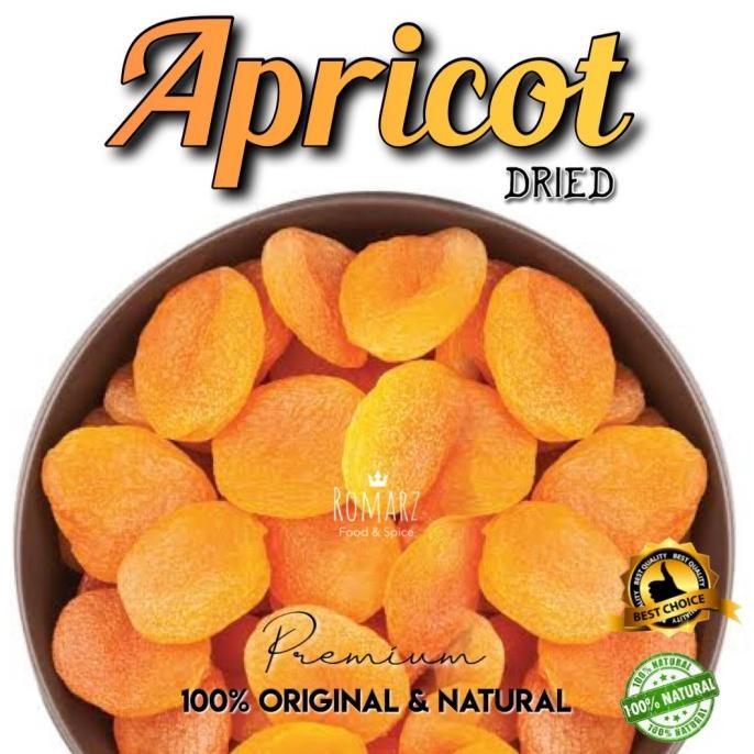

terbaru dried apricot usa premium 200gr | buah apricot kering 200gr
