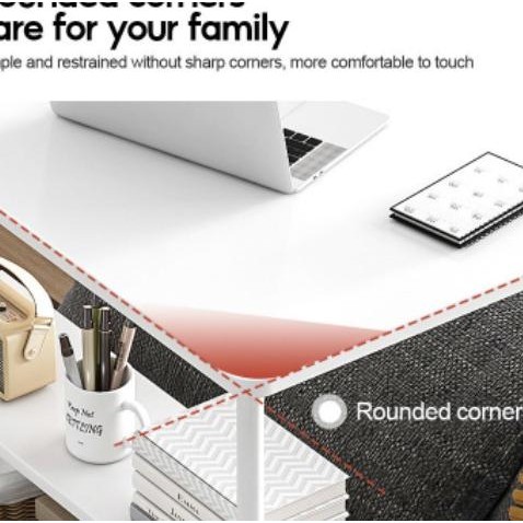 Meja Laptop Belajar Serbaguna / Meja Roda Portable Stand Tinggi