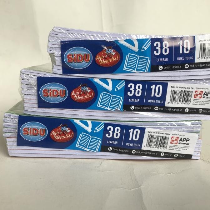 

Sale Buku Tulis Sinar Dunia 38 Lembar