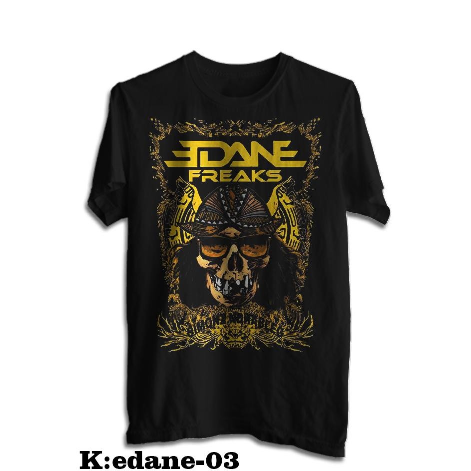 Promo Kaos Band Edane Freak T-Shirt Musik Rock Edane
