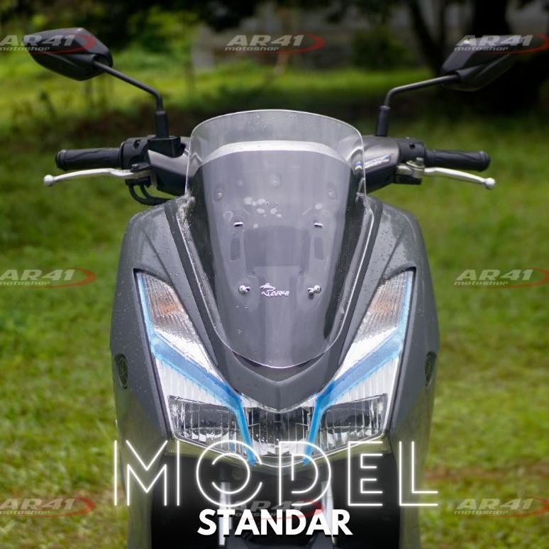 Visor Windshield Yamaha Lexi Old 125cc Standar Bening Winshield Lexi Old 125cc Standar Bening AR41