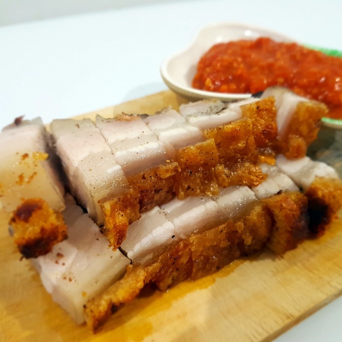 

Nyamnyam Kitchen - Babi Panggang Asin, Sambal Tauco (Kemasan 1/2 Kg)