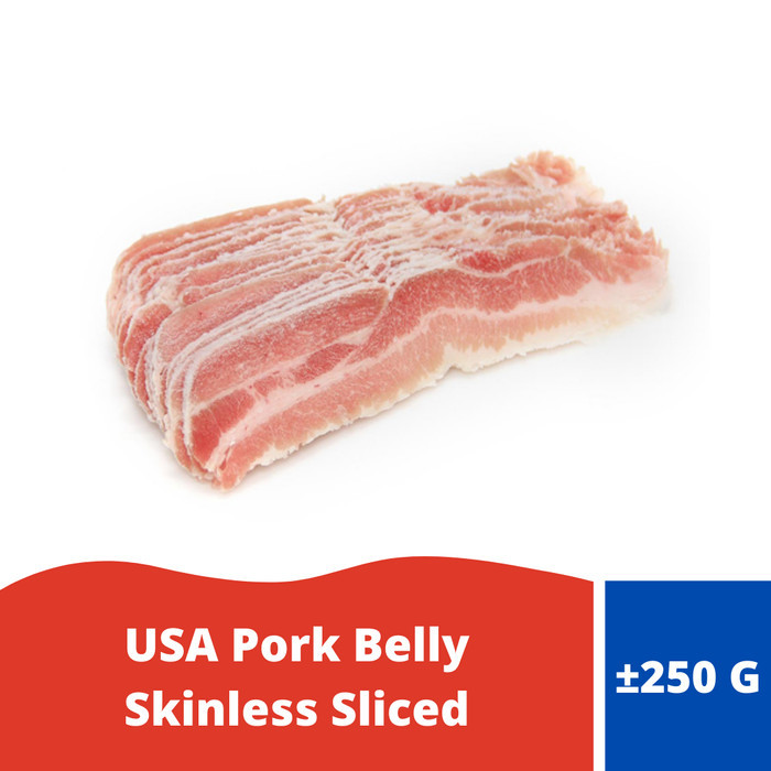 

Usa Pork Belly Skinless Sliced ( 250 Gr)