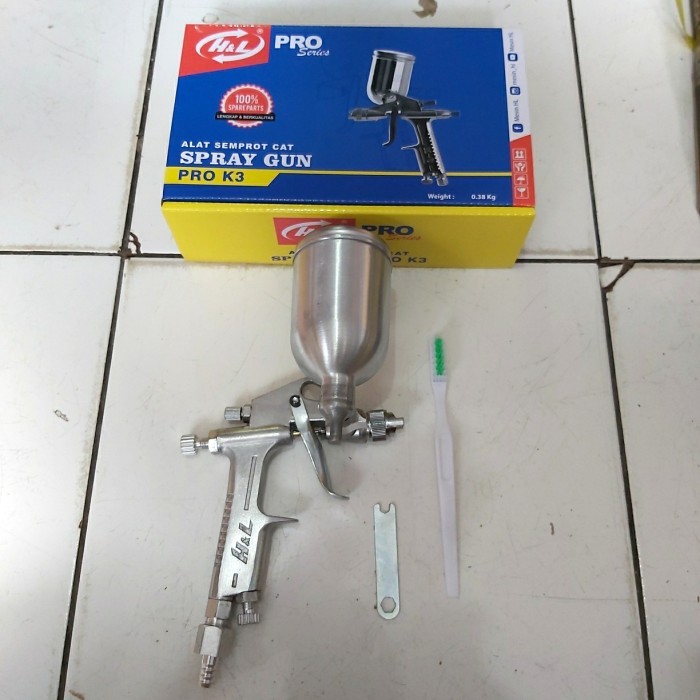 Terbaru Spray Gun H&L K3 / Semprotan Cat K3