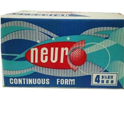 

BEBAS ONGKIR - Continuous Form / Kertas Dot Matrix Neuro 9 1/2 x 11 - 4 Ply (K4)