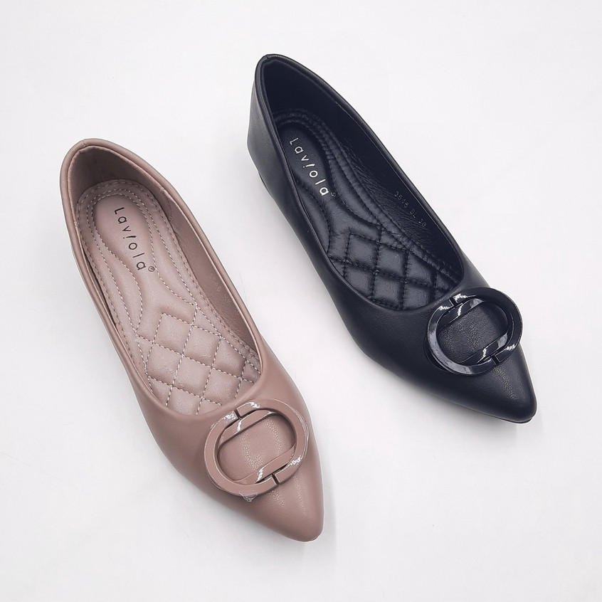 Pantofel Wanita Laviola 3546 LST - Pantofel Wanita Tinggi 2cm
