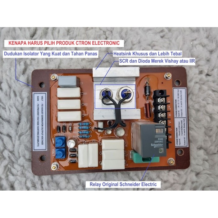 AVR GENERATOR 3 PHASE ATAU AVR GENSET 3 PHASE WITHOUT BOX