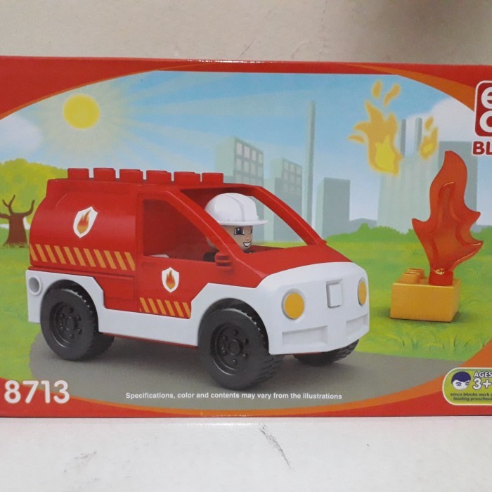 EMCO BLOX / BLOCK 8713 FIRE CAR