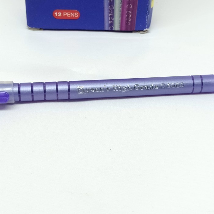 

Terbaru Pulpen Queens C6000 1 Box - Alat Tulis Kantor Bolpoin Murah 100% ori