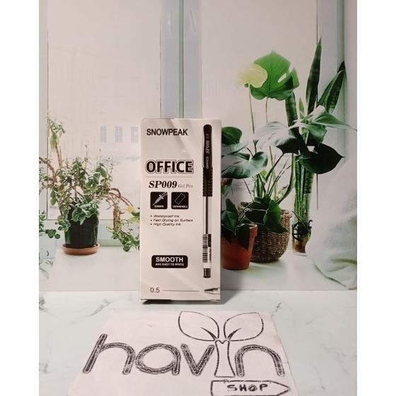 

Terbaru (12pc) pen gel murah/gel pen hitam/bolpen gel termurah/pen murah/pena/pulpen gel office