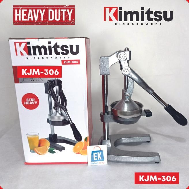 Alat Peras Jeruk Stainless Besar Kitsu Kjm-306| Alat Peras Jeruk Manual | Alat Peras Jeruk Besar | A
