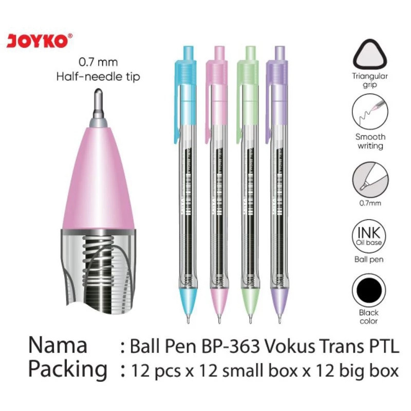 

Pena Joyko BP-342 Pulpen Joyko 342 Pen Joyko Ball Pen Joyko BP-342 Ball Pen Pulpen Pena Joyko BP-342