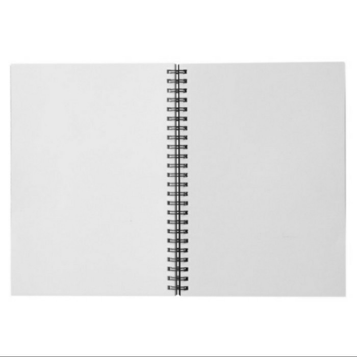 

Muji Double Ring Note Plain 80 Sheet - Notebook Polos New
