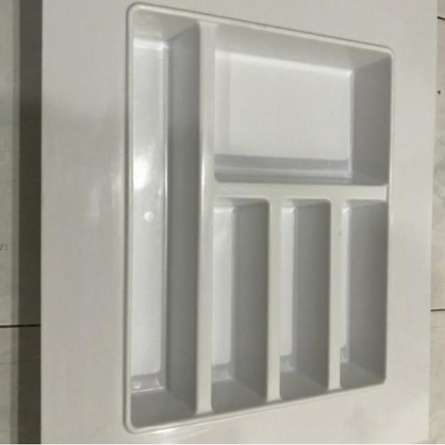 Tempat Sendok Laci Putih / Sekat Laci / Sendok Garpu Kitchen Set