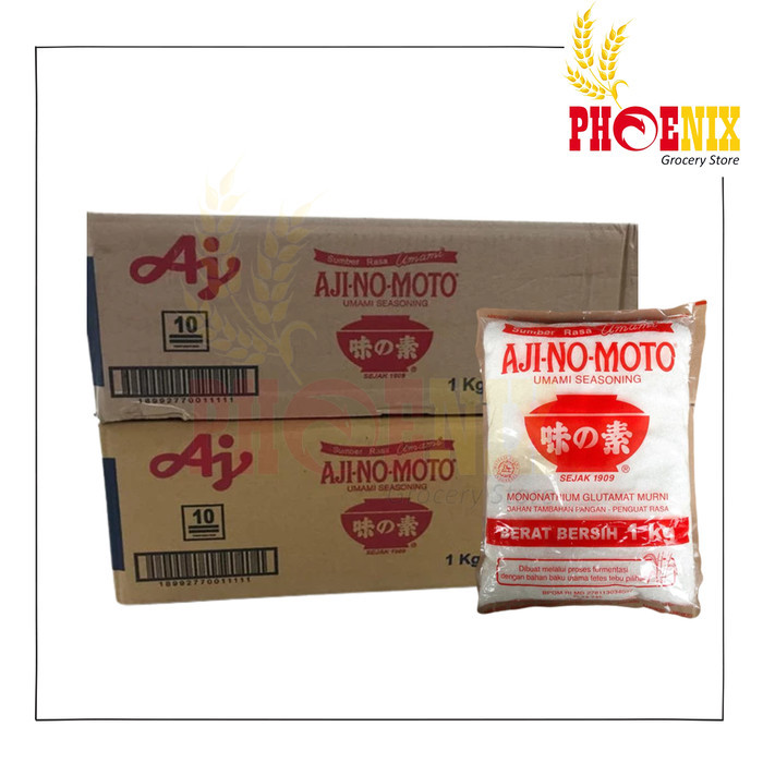 

Ajinomoto kasar 1 dus isi 12 pcs @1 kg