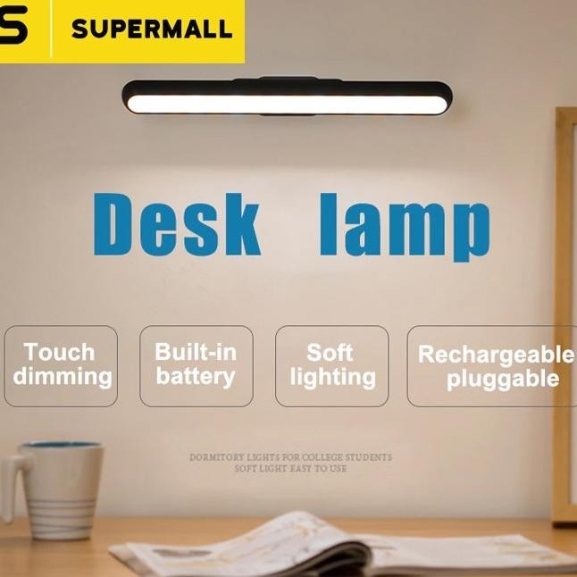 Magnetic Led Lamp - Lampu Meja Komputer / Lampu Baca / Lampu Meja Rias -