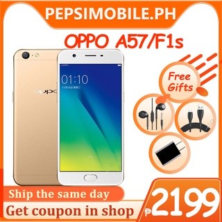 【Hadiah Gratis】Ponsel pintar OPPO A57 /F1s (A59) 95% baru, ponsel android 4G LTE bekas pepsimobile.p