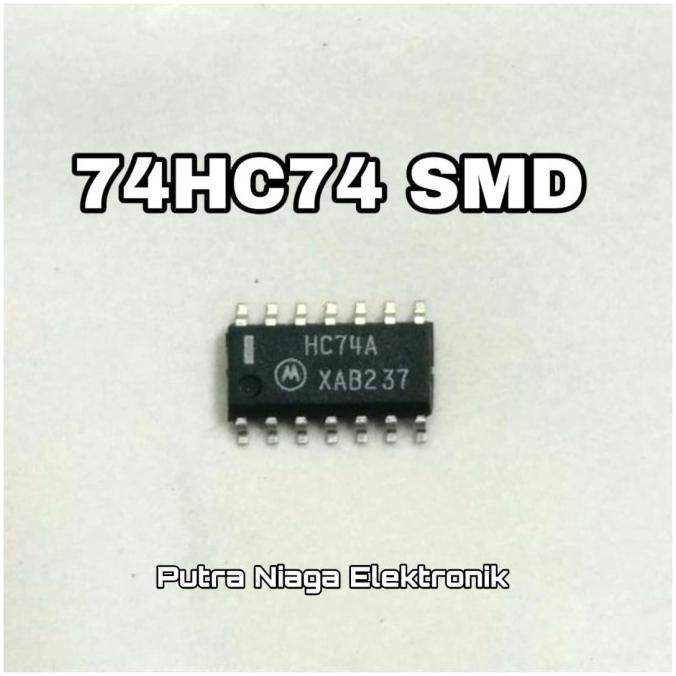 Terbaru ic 74HC74A SMD SOP14 / 74HC74 / HC74 putr4n Ayo Order