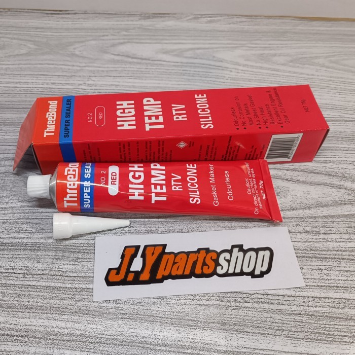 

Lem Gasket Threebond Red No.2 Super Sealer High Temp 75 Gram Termurah Langka