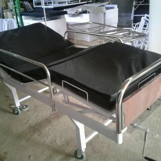 PROMO!!! Bed pasien 2 crank pollywood tempat tidur rumah sakit 2 engkol