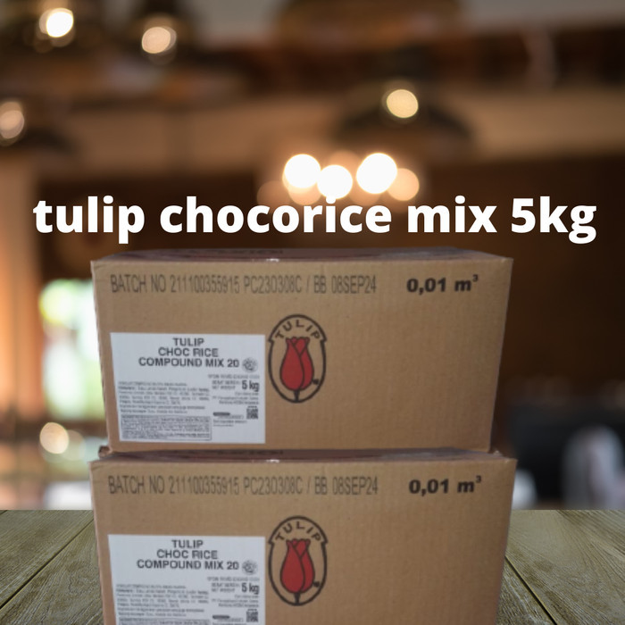 

Tulip Chocorice Mix Kemasan 5Kg / Meses Tulip /Meses Warna-Warni Barangbaru