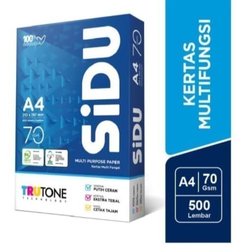 

[Grab/Gojek] Kertas Fotocopy Print Hvs A4 70G Sinar Dunia Sidu Box Dus Promo