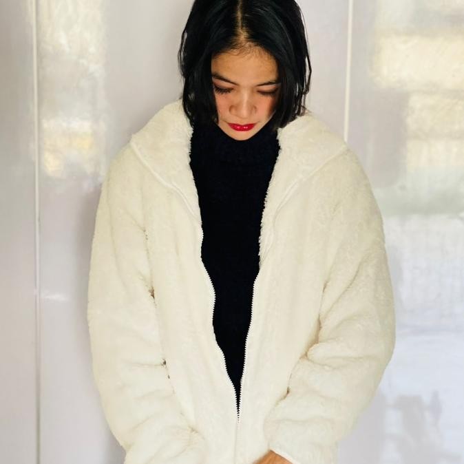 Jaket Winter full fur bulu halus thermal pullover Uniq*lo Jacket Fur Musim Dingin Hangat Coat Zipper