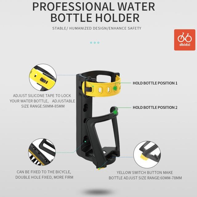 Osopro Cup Holder Tempat Botol Num Motor Sepeda Adventure Touring