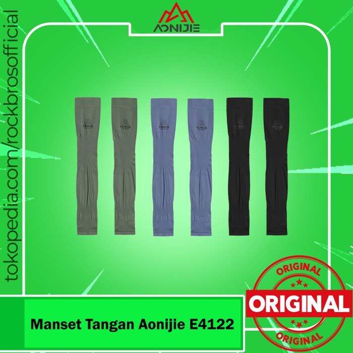 Sale Arm Sleeve Aonijie E4122 Sun Wrist Protection Ice Cool Olahraga Sepeda Running Gowes Lari