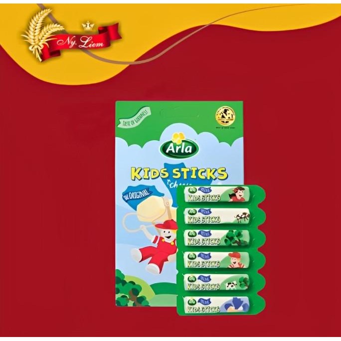 

New Arla Kids Stick Cheese (6 X 18 Gr)