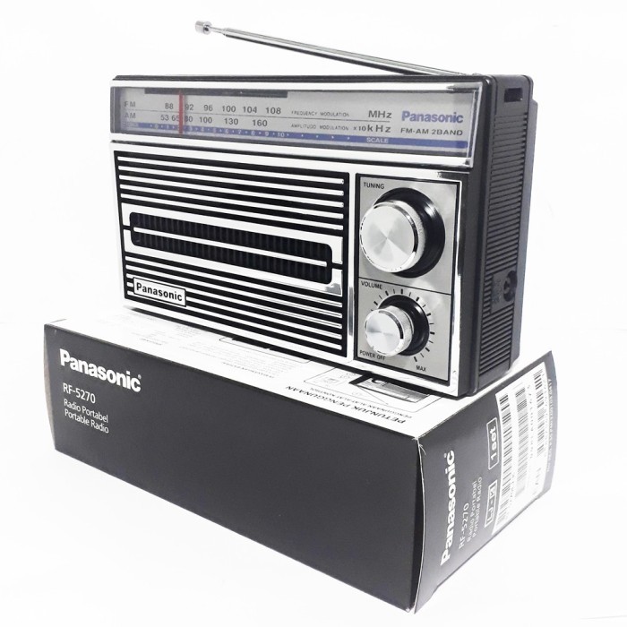 Promo Radio Klasik Am-Fm Panasonic Rf-5250 Garansi Resmi 1 Tahun